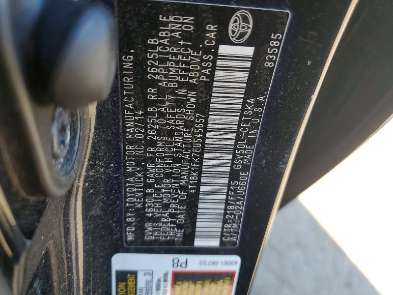 2014 Toyota Camry se V6