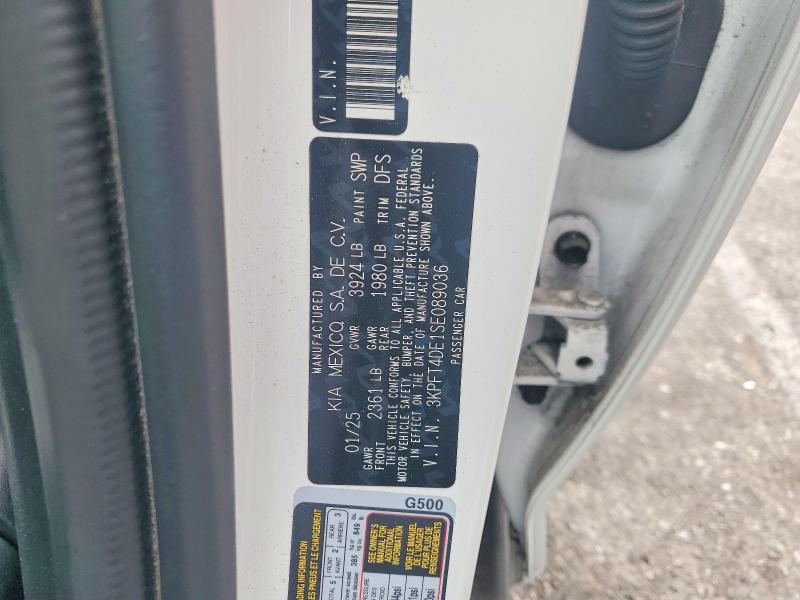 2025 KIA K4 lxs