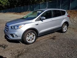 Ford salvage cars for sale: 2019 Ford Escape se