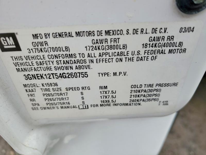 2004 Chevrolet Avalanche K1500