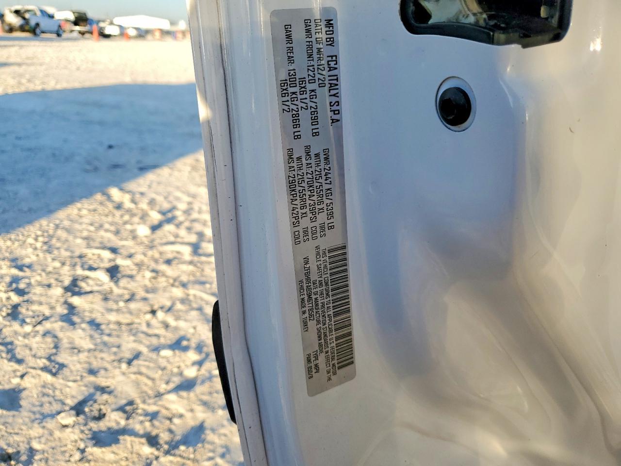 2021 Dodge RAM Promaster City