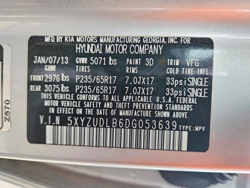 2013 Hyundai Santa fe Sport 2.4l