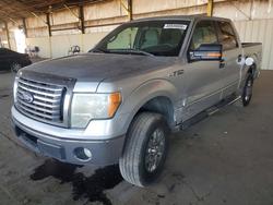 Salvage trucks for sale at Phoenix, AZ auction: 2011 Ford F150 Supercrew