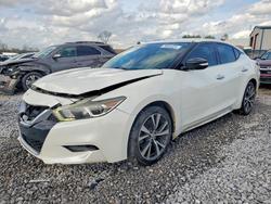 Nissan salvage cars for sale: 2016 Nissan Maxima 3.5 sv