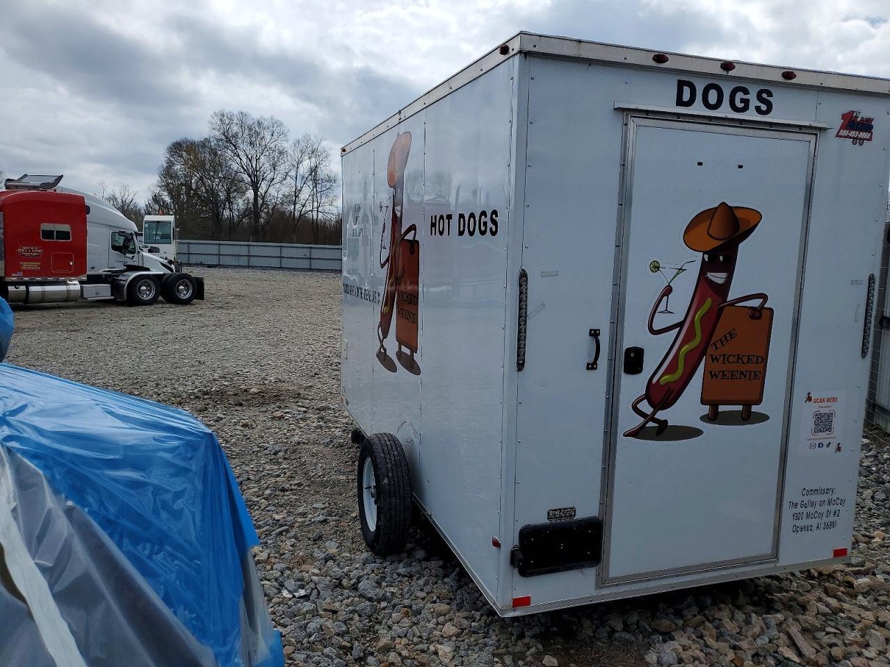 2023 Empire Cargo 6X12SA Food Trailer