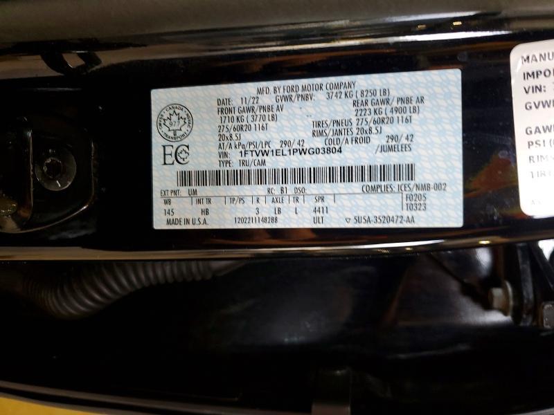 2023 Ford F150 Lightning PRO