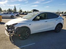 Salvage cars for sale from Copart Rancho Cucamonga, CA: 2024 Tesla Model y