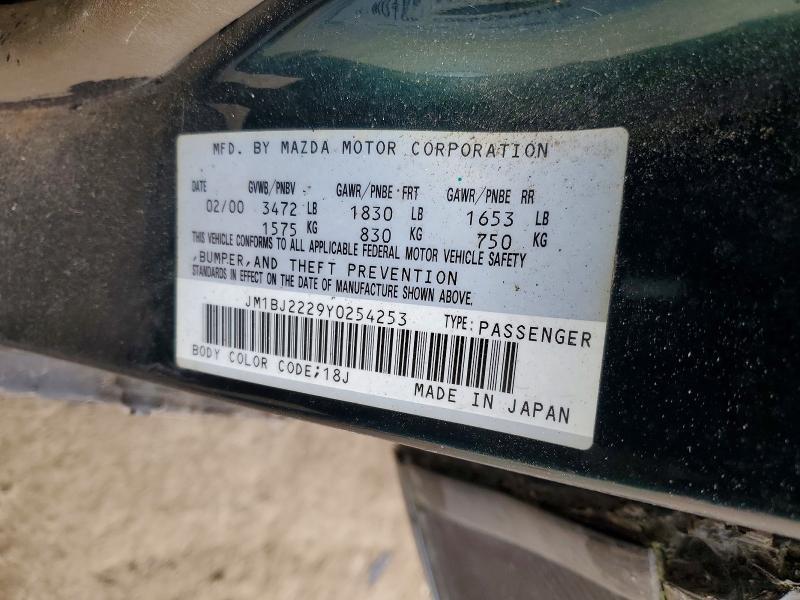 2000 Mazda Protege dx