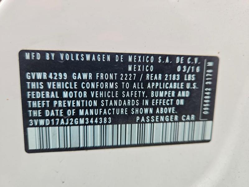 2016 Volkswagen Jetta Sport