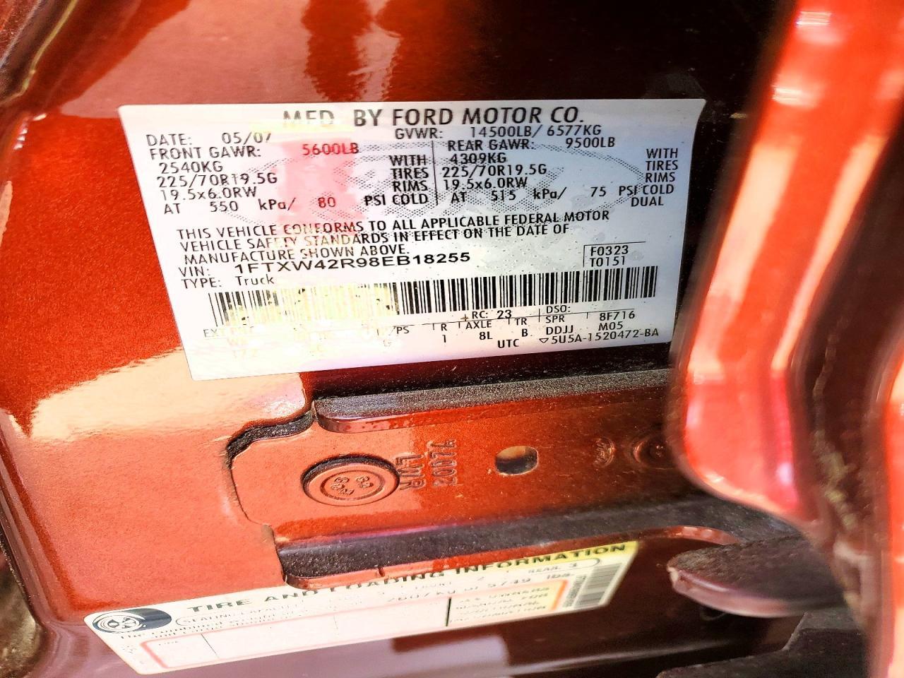 2008 Ford F450 Super Duty
