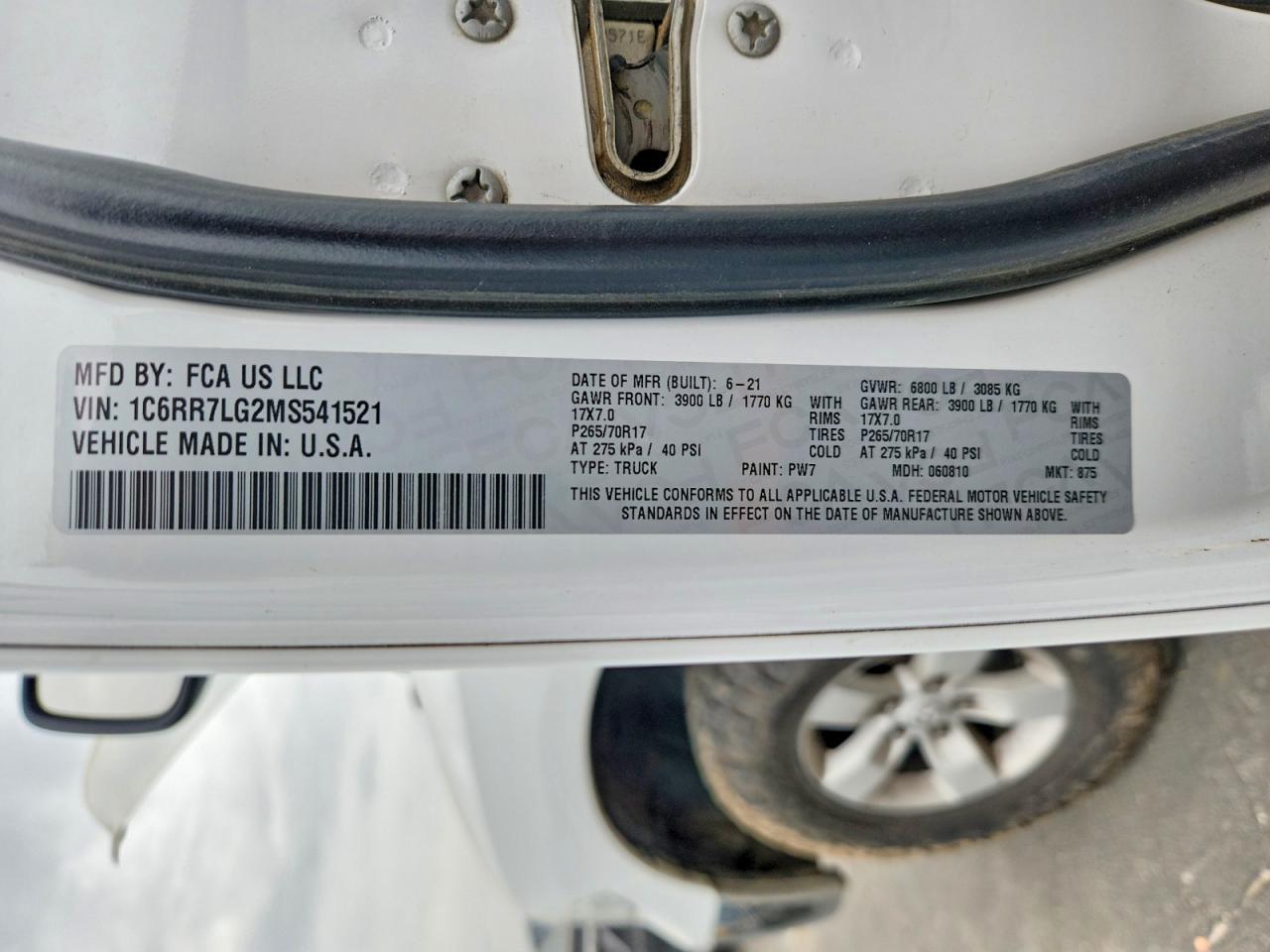 2021 Dodge RAM 1500 Classic SLT