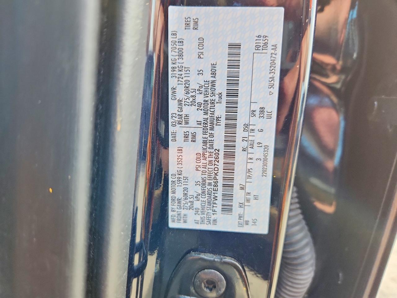 2023 Ford F150 Supercrew