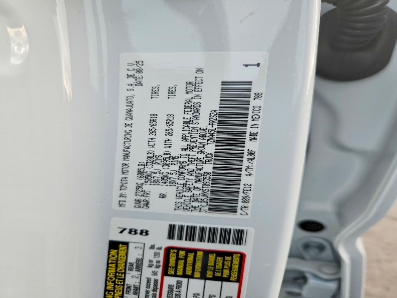 2025 Toyota Tacoma TRD Sport