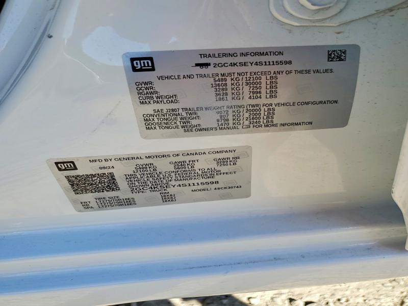 2025 Chevrolet Silverado K3500