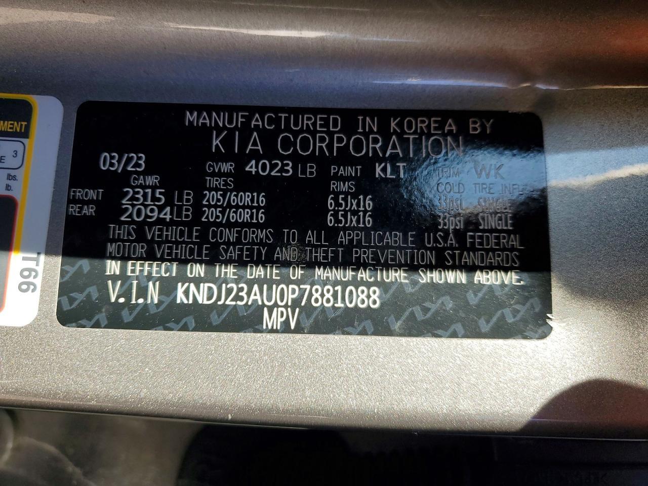 2023 KIA Soul lx