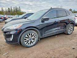 Ford salvage cars for sale: 2020 Ford Escape Titanium