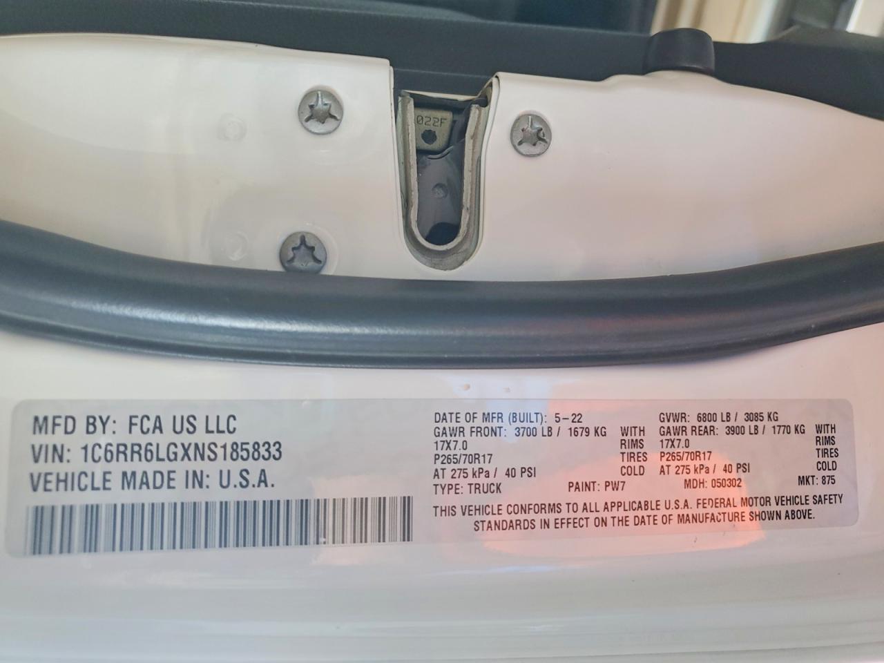 2022 Dodge RAM 1500 Classic SLT