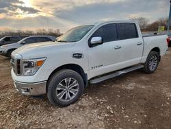 Salvage trucks for sale at Chicago Heights, IL auction: 2017 Nissan Titan SL