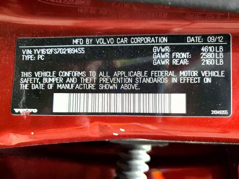 2013 Volvo S60 Premier+