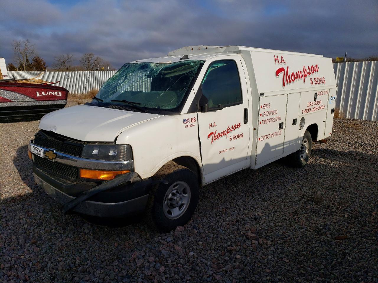 2021 Chev Rolet Express Utility / Service Truck