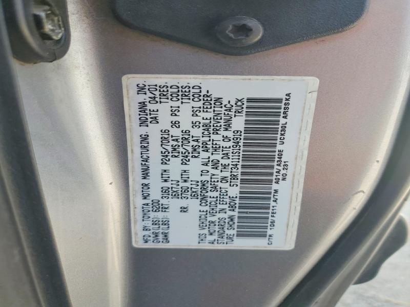 2001 Toyota Tundra SR5