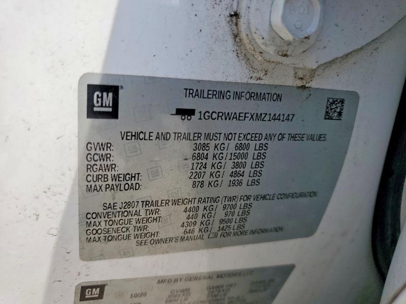 2021 Chevrolet Silverado C1500