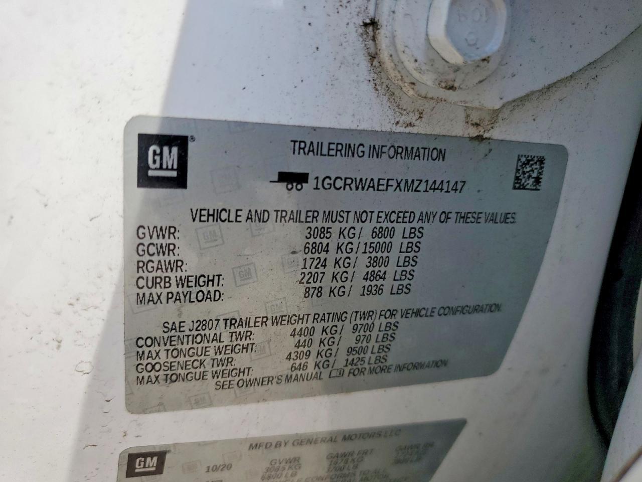 2021 Chevrolet Silverado C1500