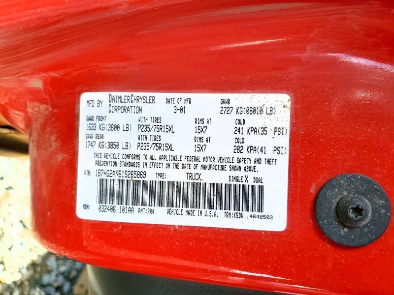 2001 Dodge Dakota Quattro