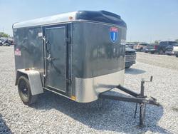 Salvage trucks for sale at Riverview, FL auction: 2024 Interstate VICT508SAFS Enclosed Cargo Trailer