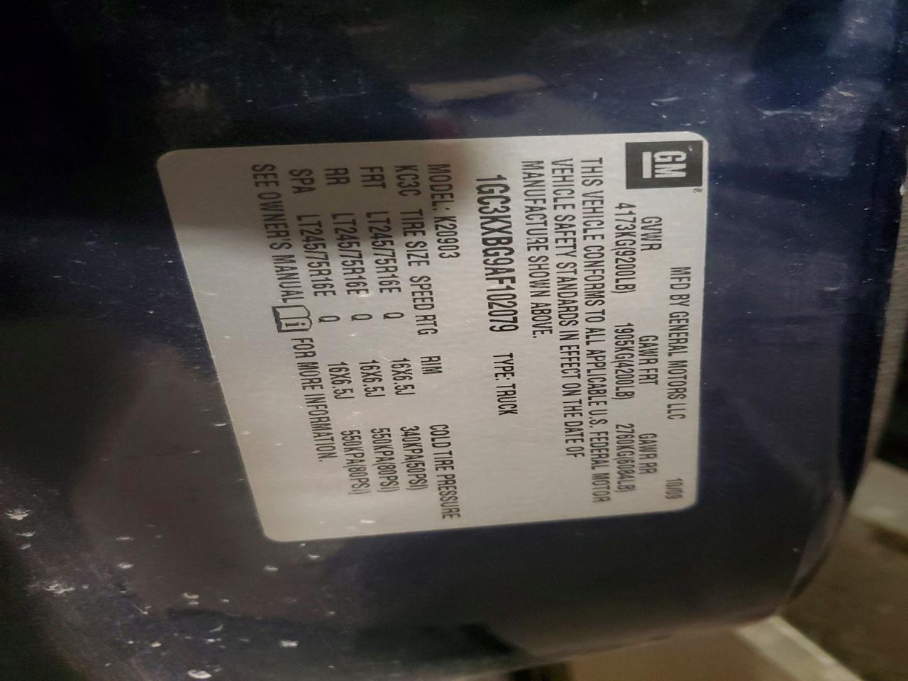 2010 Chevrolet Silverado K2500 Heavy Duty LT