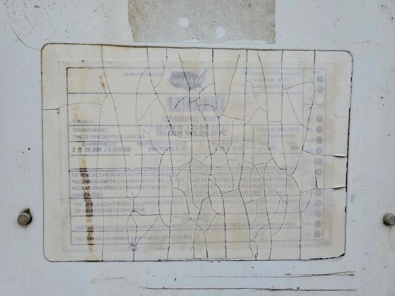 2014 Wabash SH Dvlshpc DRY Van Trailer