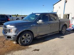 Ford salvage cars for sale: 2018 Ford F150 Supercrew
