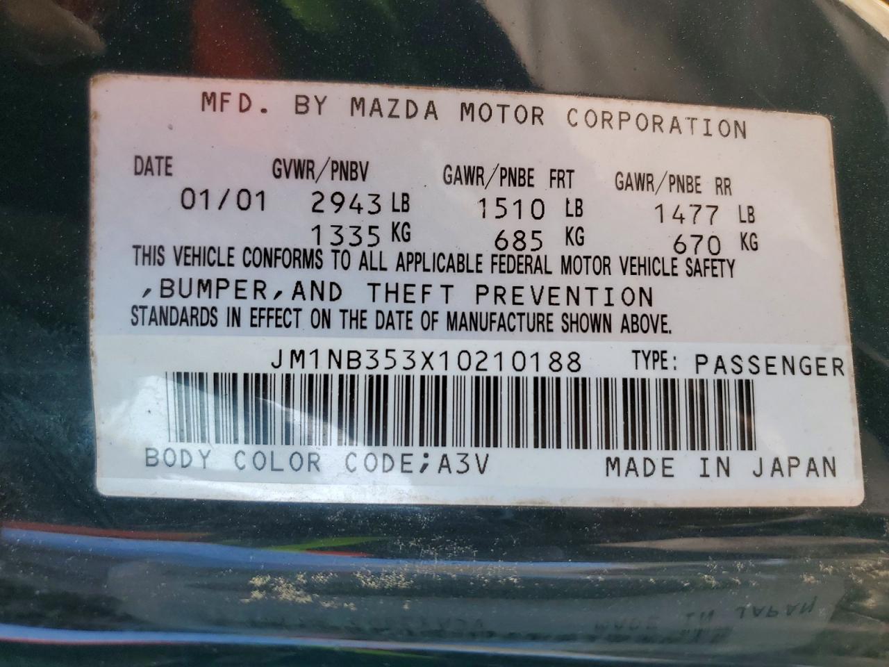 2001 Mazda Mx-5 Miata Base