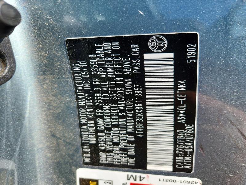 2011 Toyota Camry le