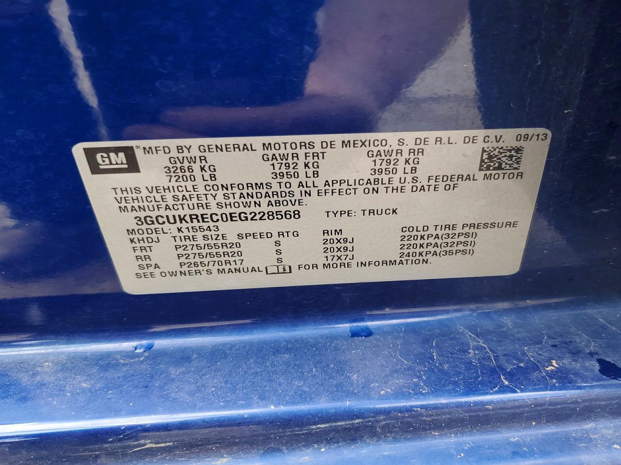 2014 Chevrolet Silverado K1500 LT