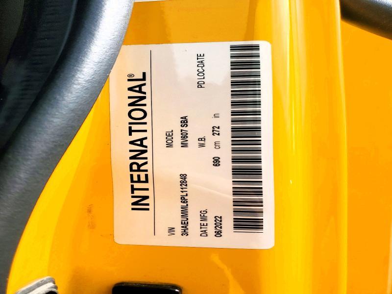 2023 International MV607 BOX Truck