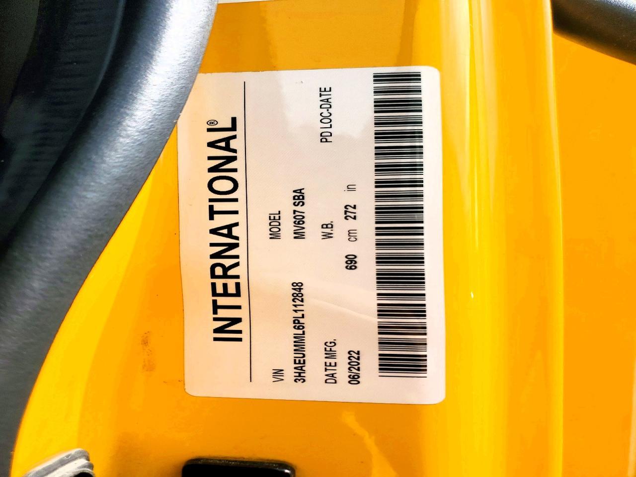 2023 International MV607 BOX Truck