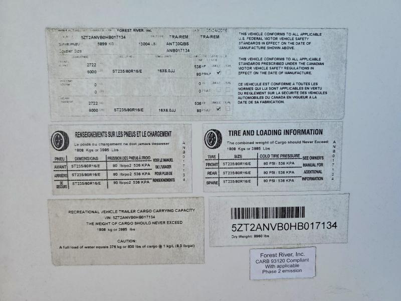 2017 Forest River 2017 Foresriver Coachman-Camper