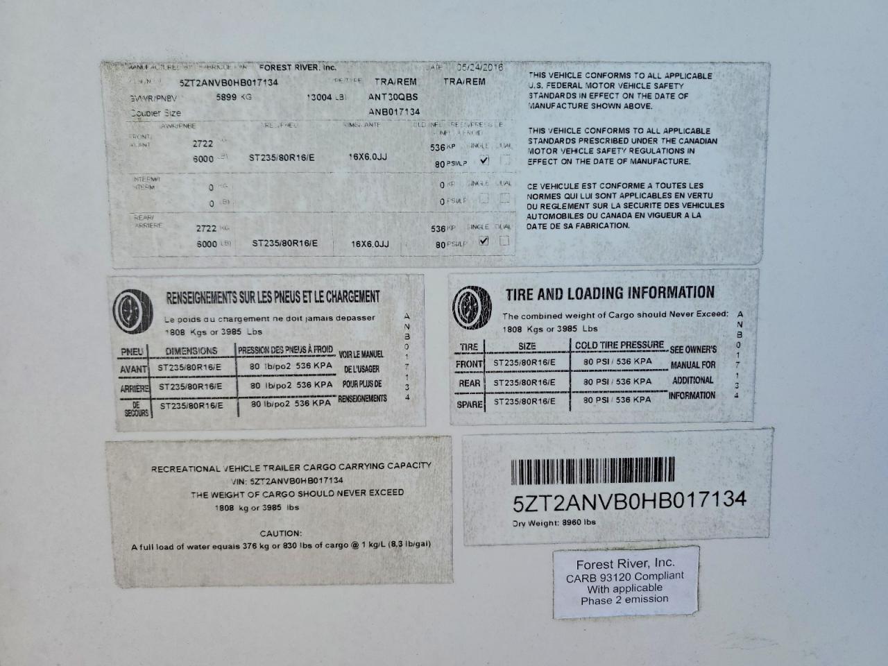 2017 Forest River 2017 Foresriver Coachman-Camper