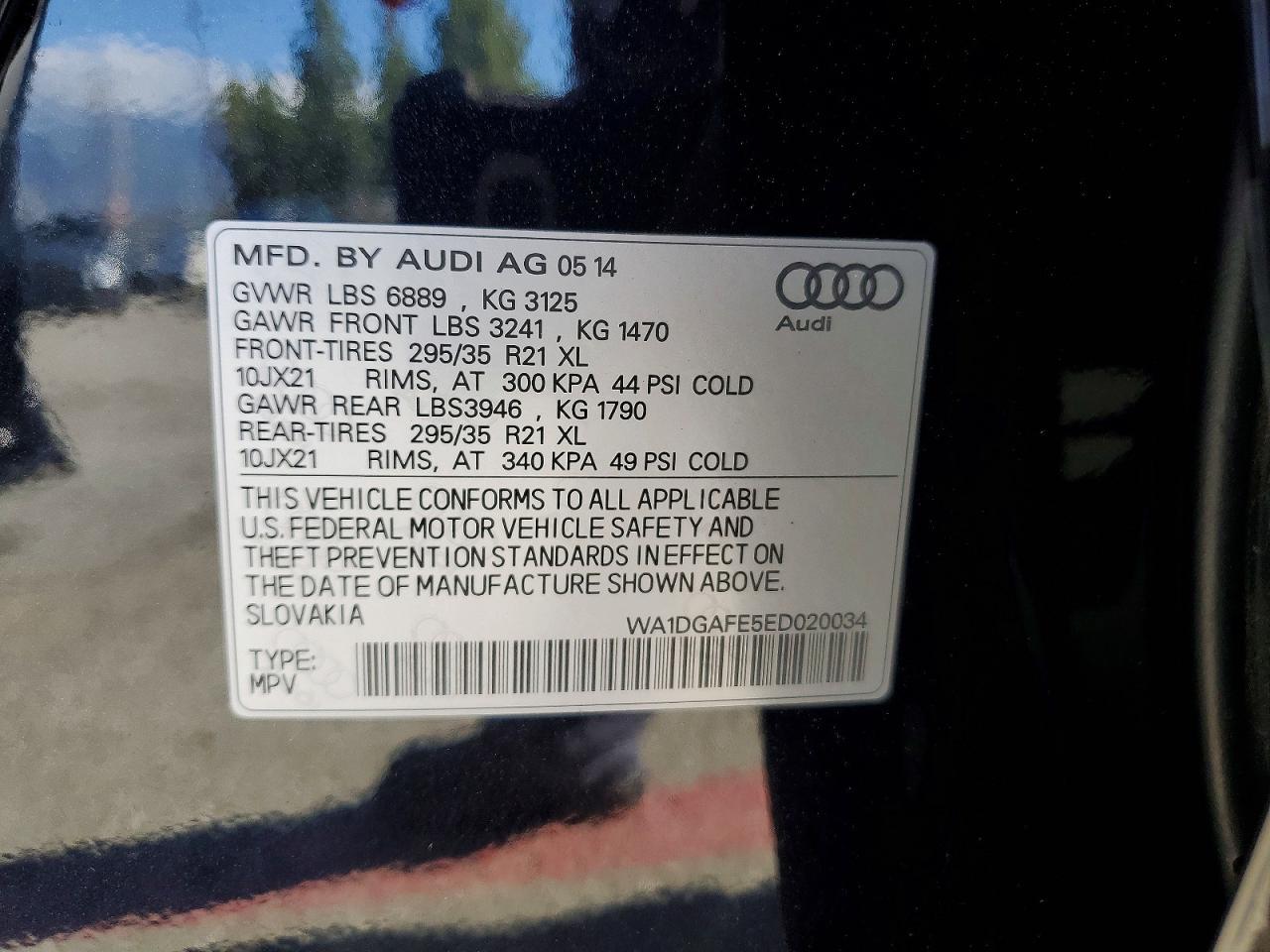 2014 Audi Q7 Prestige