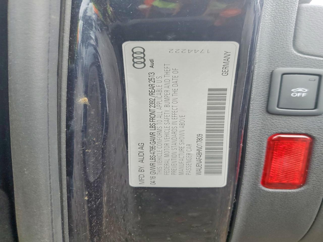 2017 Audi A4 Premium Plus