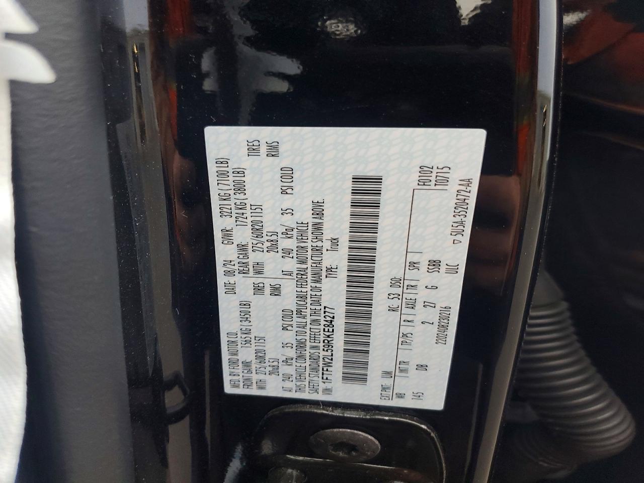 2024 Ford F150 STX