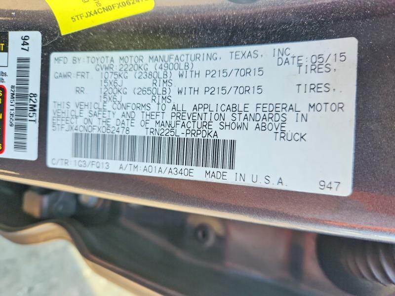 2015 Toyota Tacoma Base