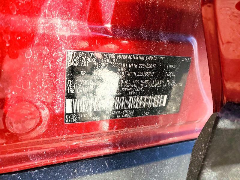2021 Toyota Rav4 le
