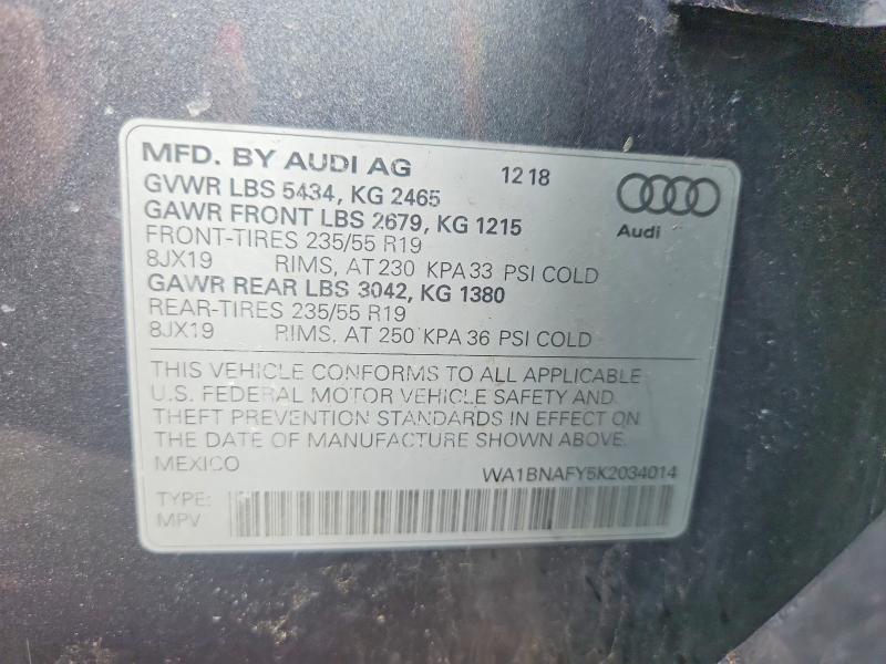 2019 Audi Q5 Premium Plus