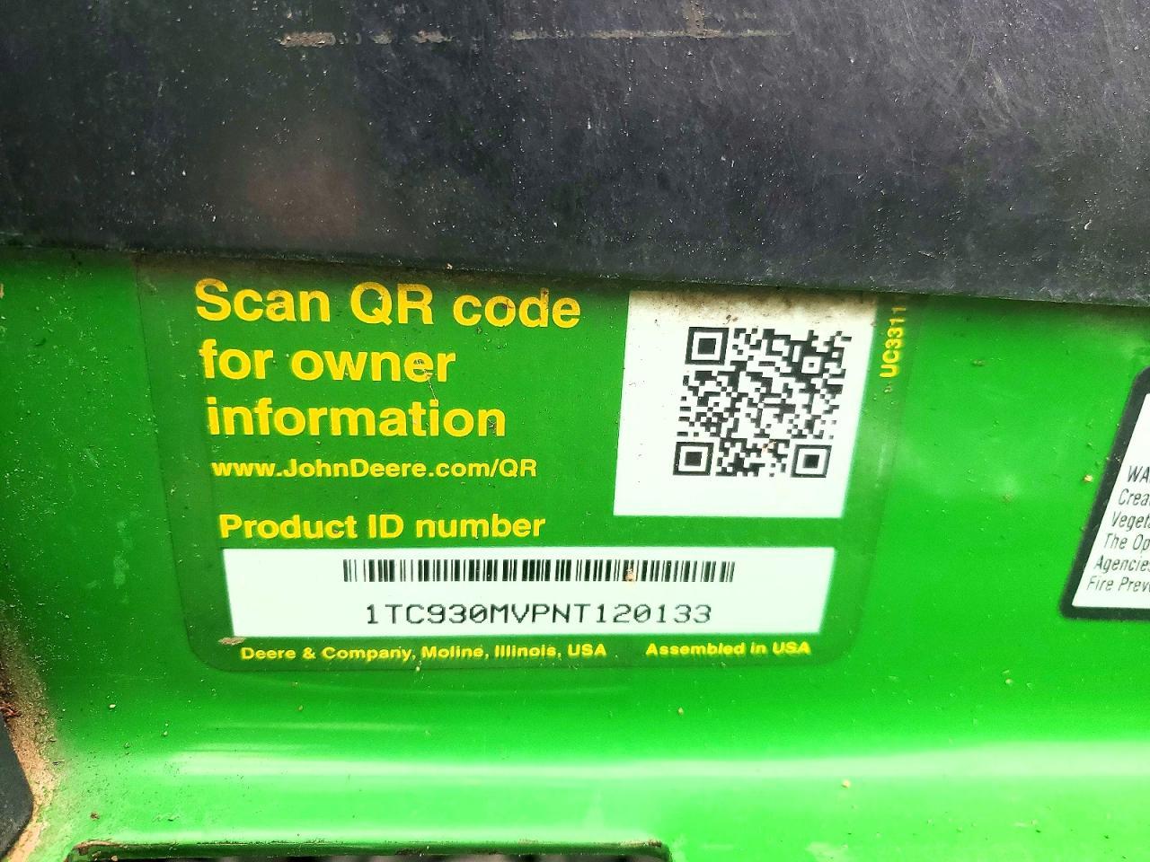 2023 John Deere Z930M ZTR Mower