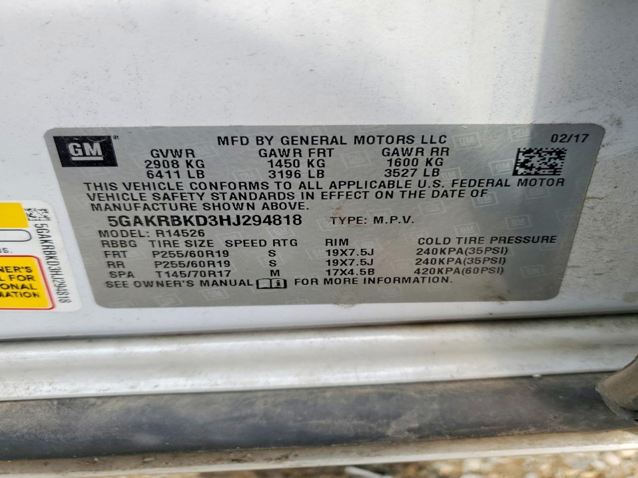 2017 Buick Enclave