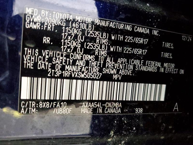 2025 Toyota Rav4 xle