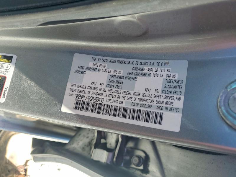 2016 Mazda 3 Sport
