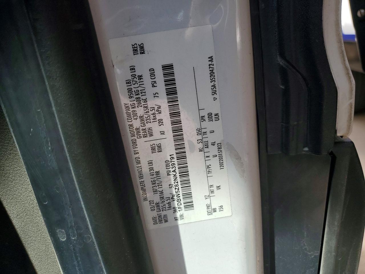 2022 Ford Transit T-350